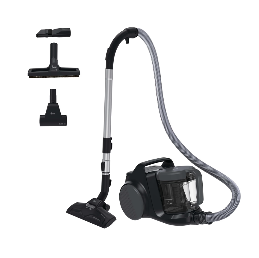 Hoover Vacuum Cleaner - HP210P 011 HP2 Turbo Move - Bagless - Power 800 W - Dust capacity 2.5 L - Urban Black