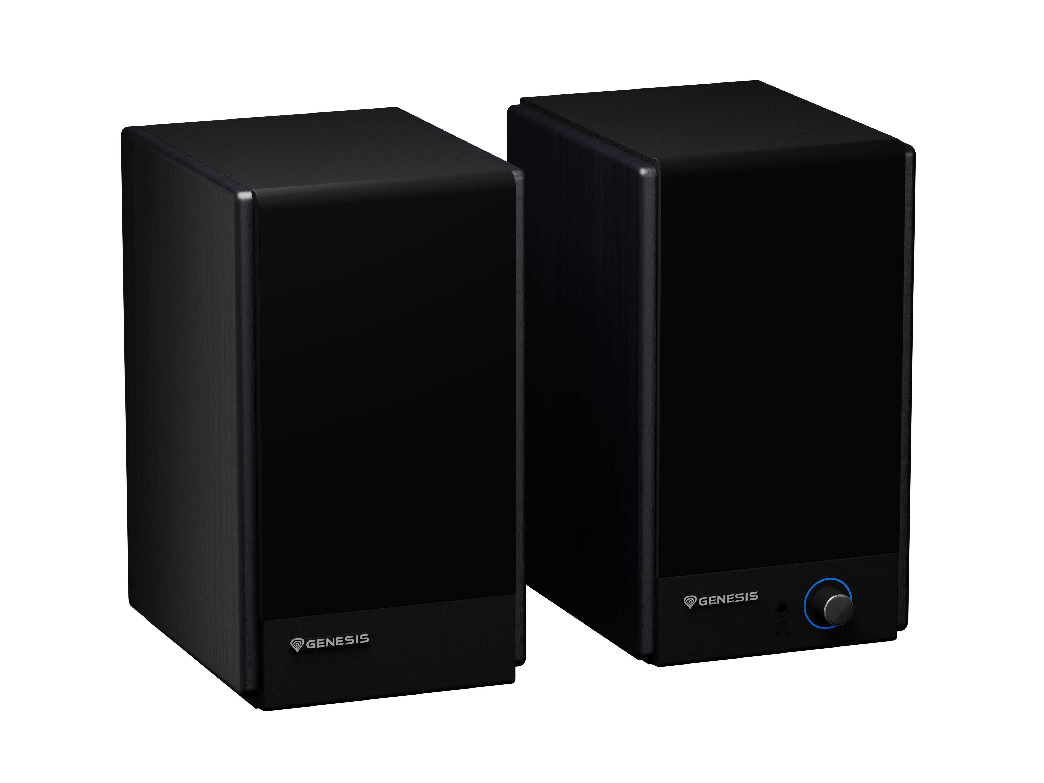 Genesis 2.0 Speakers - Arsen 502BT - 60 W - Bluetooth - Wireless connection - Black