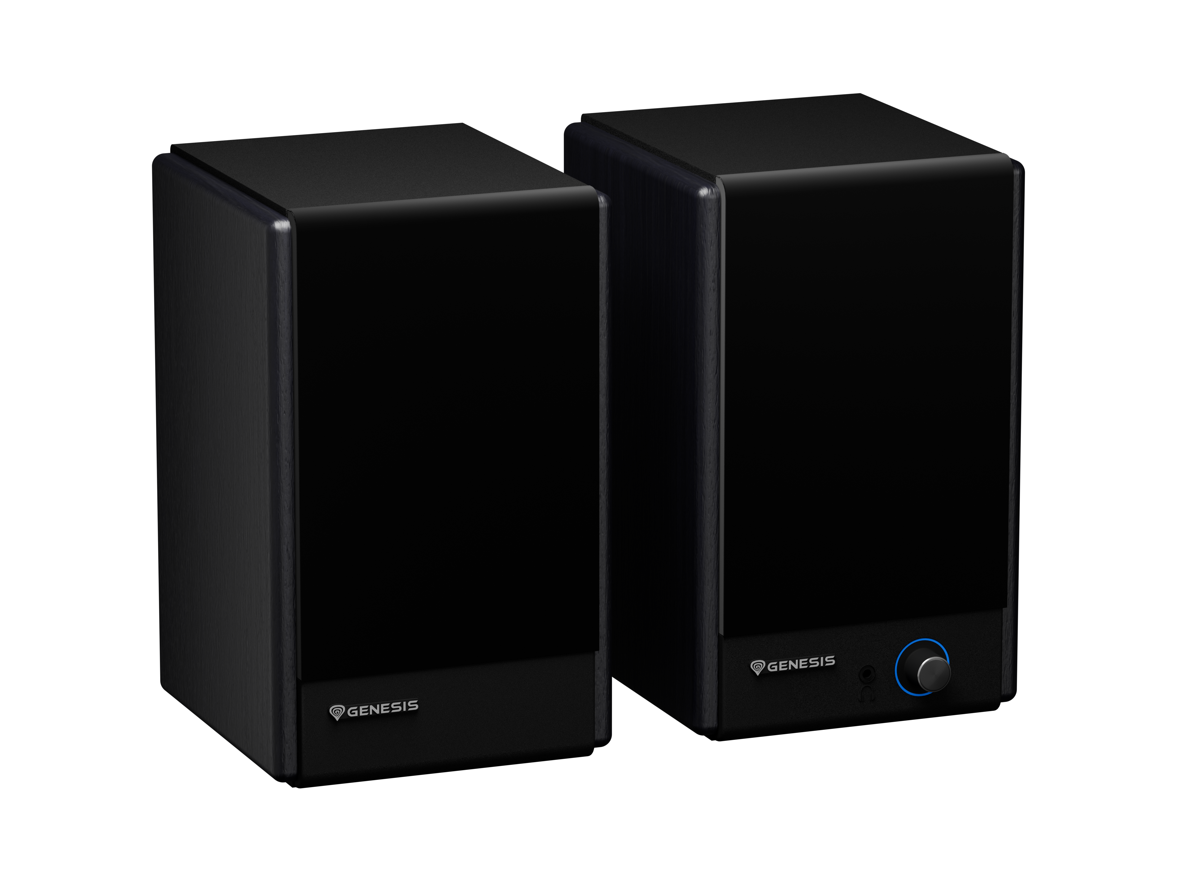 Genesis 2.0 Speakers - Arsen 402BT - 60 W - Bluetooth - Wireless connection - Black