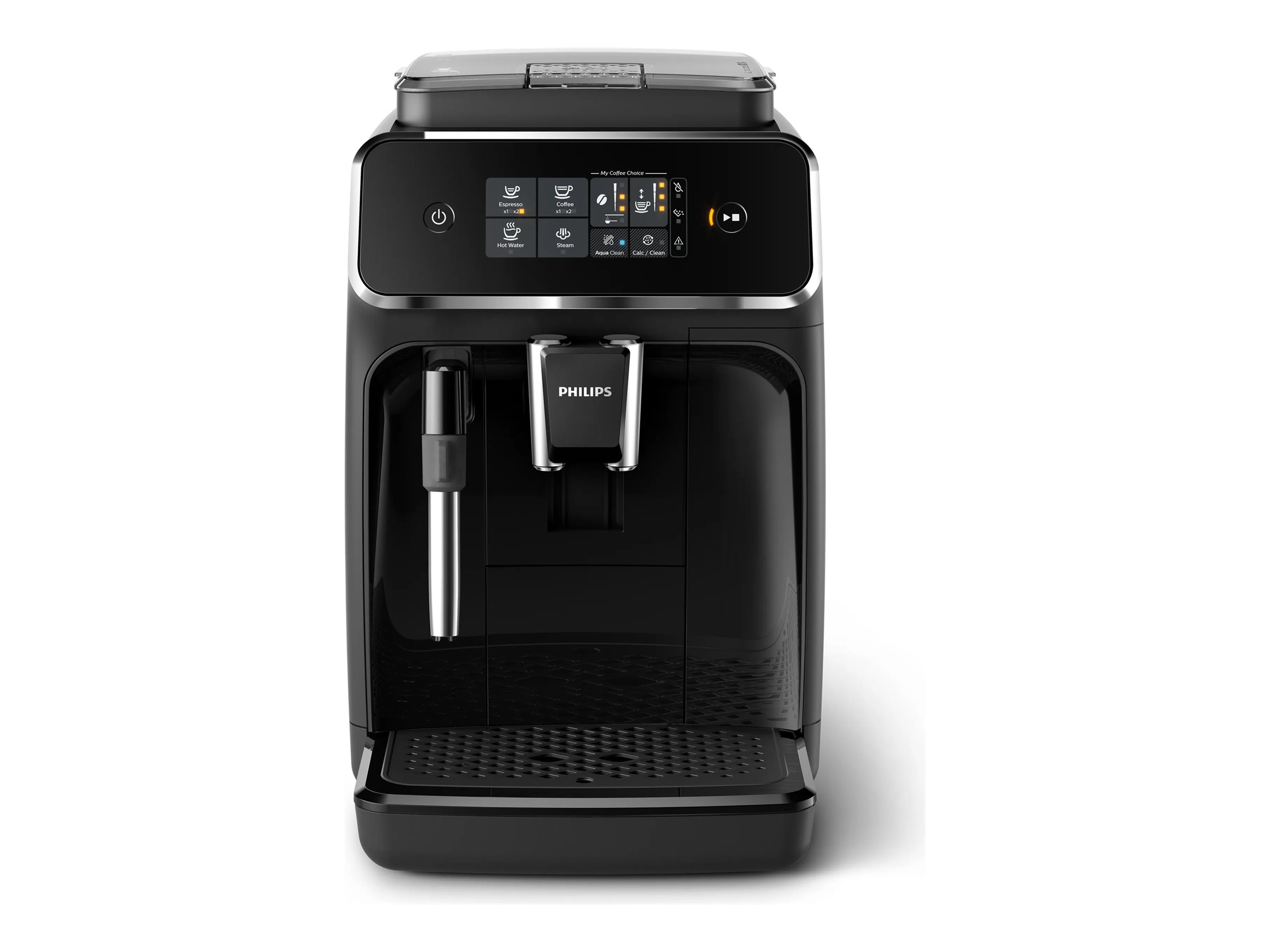 Philips Coffee maker - EP2225/10 2200 Series - Pump pressure 15 bar - Built-in milk frother - Fully Automatic - 1500 W - Black