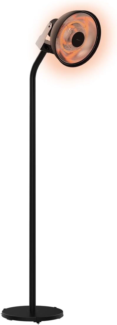 Cecotec ReadyWarm 21000 Carbon Focus - Infrared Heater - 2100 W - Number of power levels 3 - Suitable for rooms up to 20 m² - Black - IP24