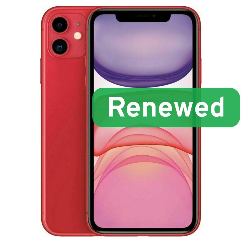 Apple Renewed - Grade C - iPhone 11 - 64 GB - Red - LTE - O