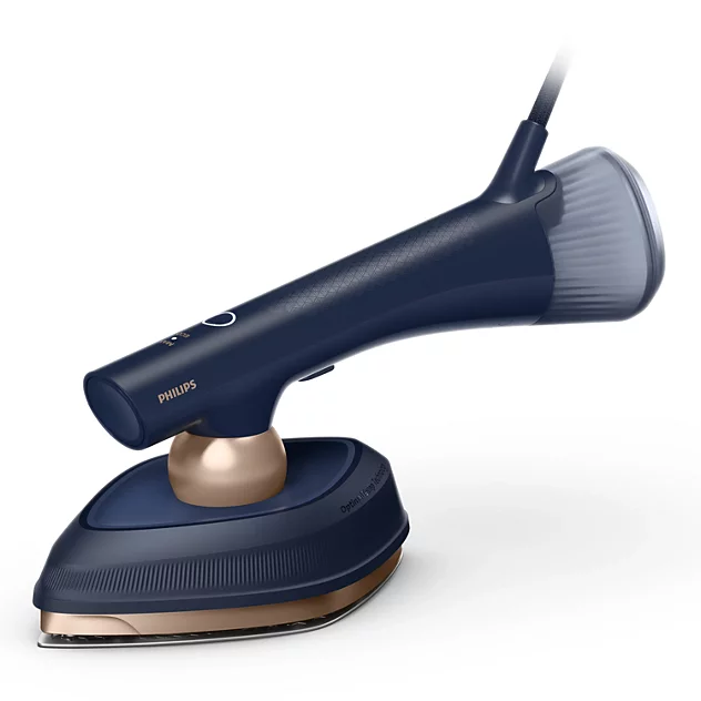 Philips Steam Iron with Soft Board - OneTurn GC215/20 - Steam Iron - 1800 W - Water tank capacity 200+300 ml - Continuous steam 45 g/min - Steam boost performance 90 g/min - Blue
