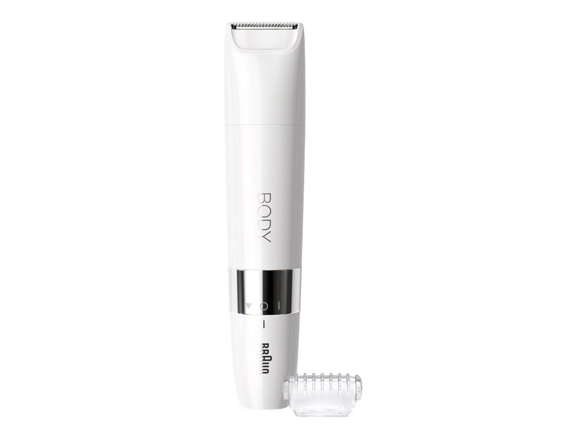 Braun Body Mini Trimmer - BS1000 - Cordless - Wet & Dry - White