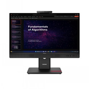 Lenovo - ThinkCentre TIO24 G6 - 24 " - IPS - FHD - 16:9 - 120 Hz - 4 ms - Touchscreen - 1920 x 1080 pixels - 250 cd/m² - HDMI ports quantity 1 - Eclipse Black