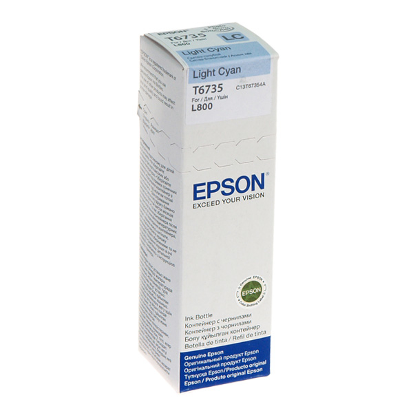 Epson T6735 Ink bottle 70ml - Ink Cartridge - Light Cyan