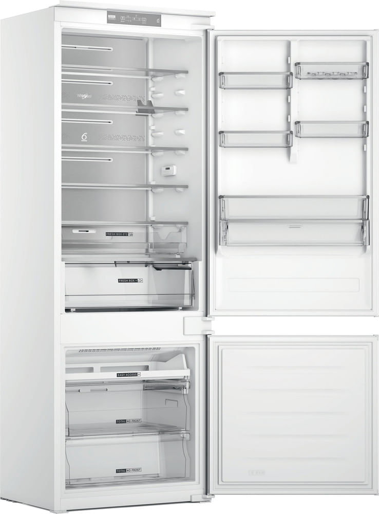 WHIRLPOOL  Built-In Refrigerator WH SP70 T121, Width 69 cm, Height 193,5 cm, Energy class E, No frost