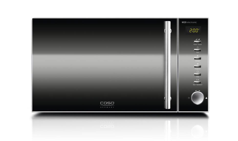 Caso - Microwave oven - M 20 - Free standing - 800 W - Stainless steel