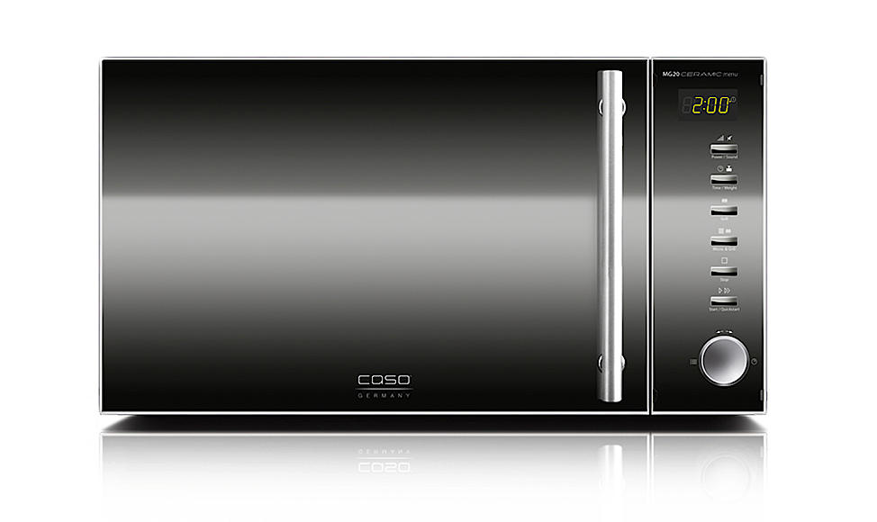 Caso - Microwave oven - MG 20 - Free standing - 20 L - 800 W - Grill - Black