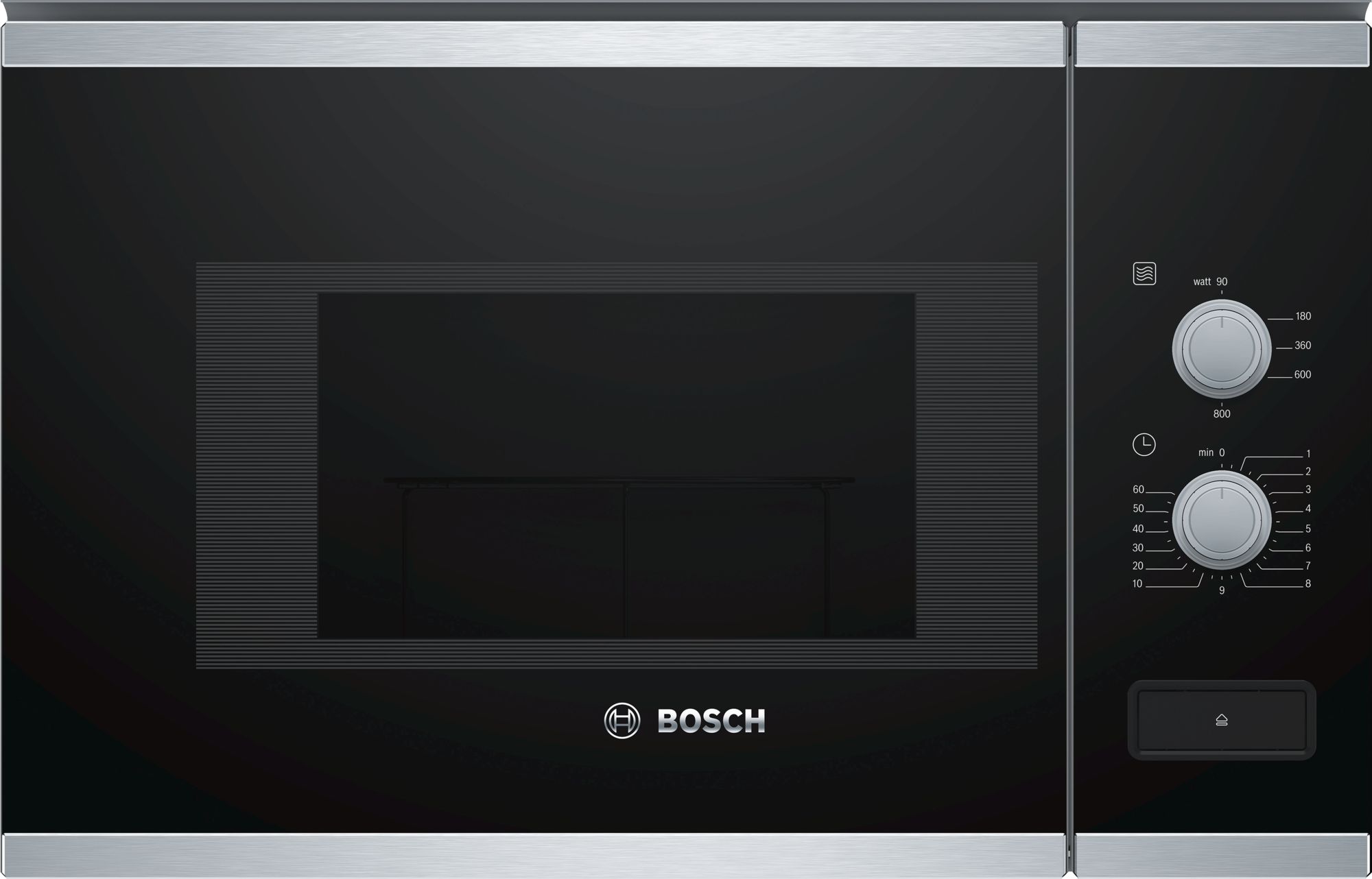 Bosch - Microwave Oven - BFL520MS0 - Built-in - 20 L - 800 W - Stainless steel/Black