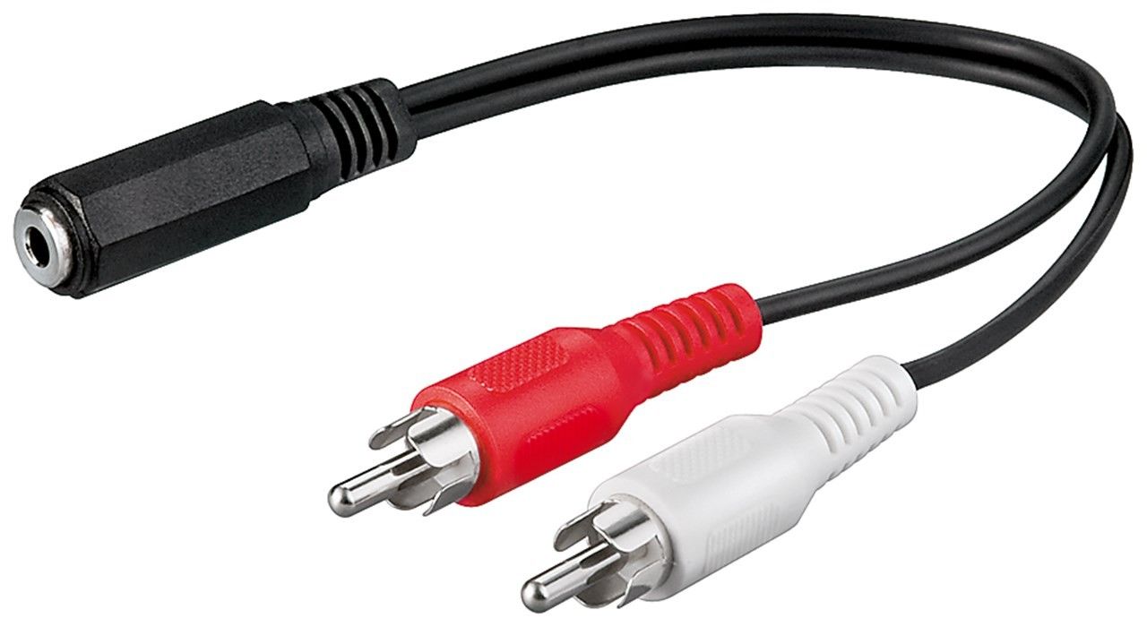 Goobay - Audio cable adapter, 3.5 mm - 50092