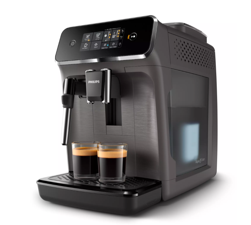Philips - Espresso Coffee Maker - EP2224/10 - Pump pressure 15 bar - Built-in milk frother - Fully automatic - Kashmir Gray