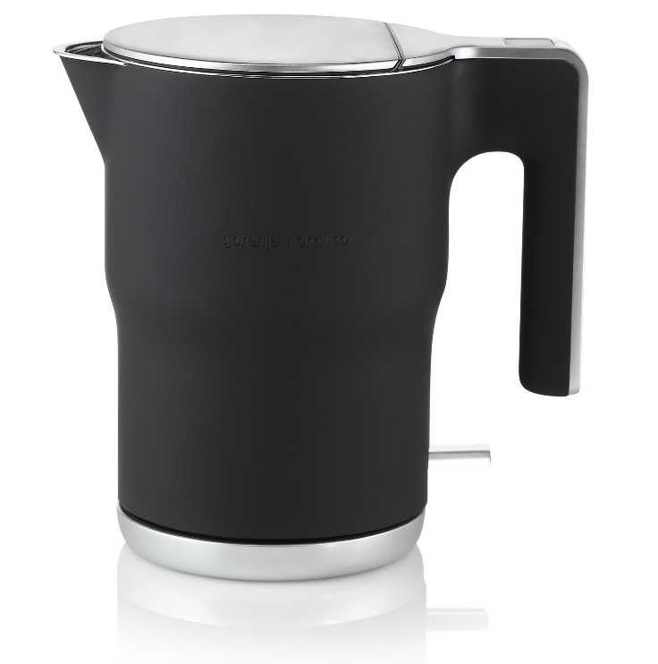Gorenje - Kettle Ora Ito design - K15ORAB - Electric - 2400 W - 1.5 L - Stainless Steel - 360° rotational base - Black