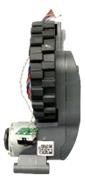 Vacuum Cleaner Accessory|ROBOROCK|Right Anti-skid Wheel|For Q5/Q7/Q7 Max/S7 MaxV/S7 Max Ultra/Qrevo/Qrevo MaxV|9.01.1319