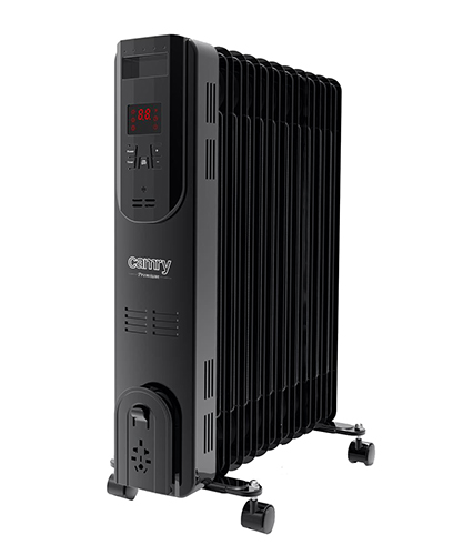 Camry - Heater - CR 7813 - Oil Filled Radiator - 2500 W - Number of power levels 3 - Black