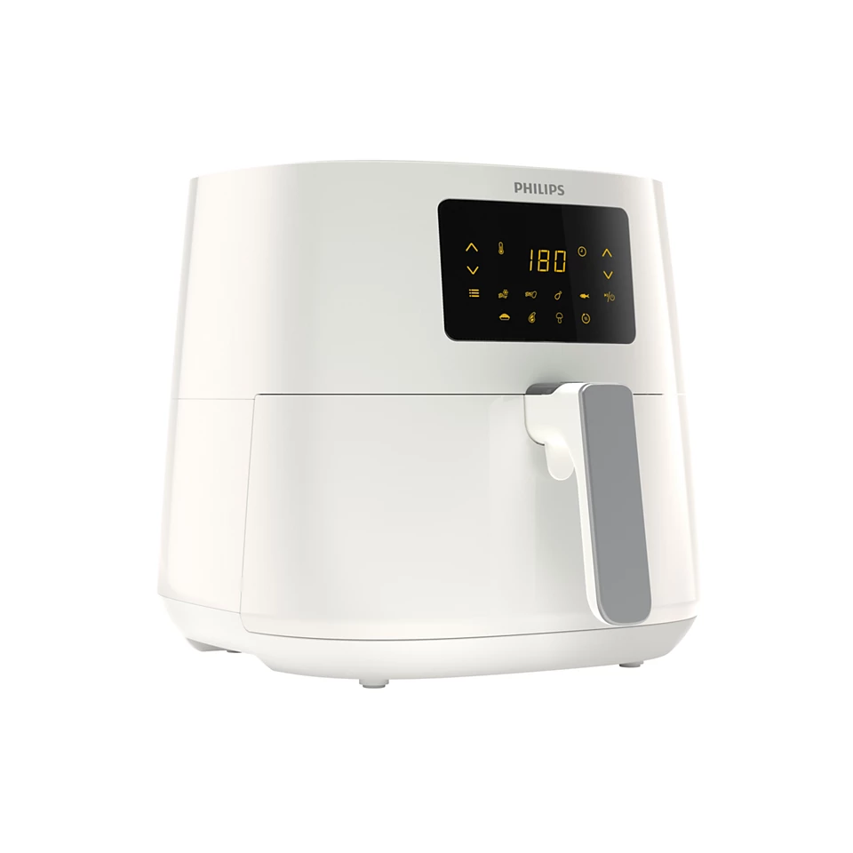 Philips - Airfryer - HD9270/00 Essential XL - Power 2000 W - Capacity 6.2 L - Rapid Air technology - White