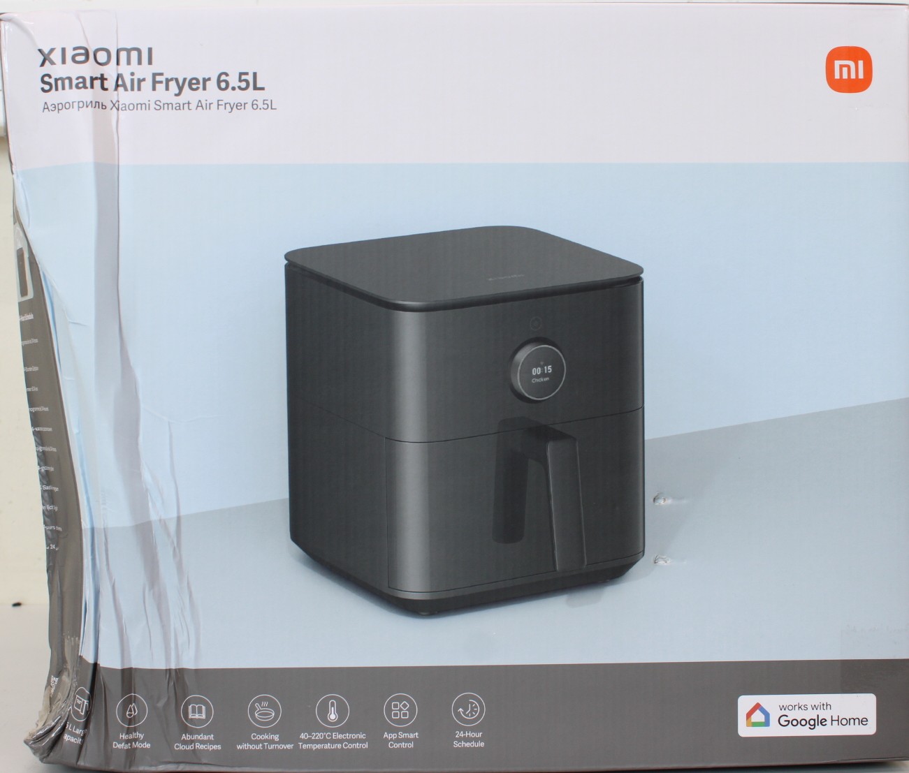 SALE OUT.  - Xiaomi - Smart Air Fryer (EU) - BHR7357EU - Capacity 6.5 L - Power 1800 W - Black - DAMAGED PACKAGING - 24 month(s)