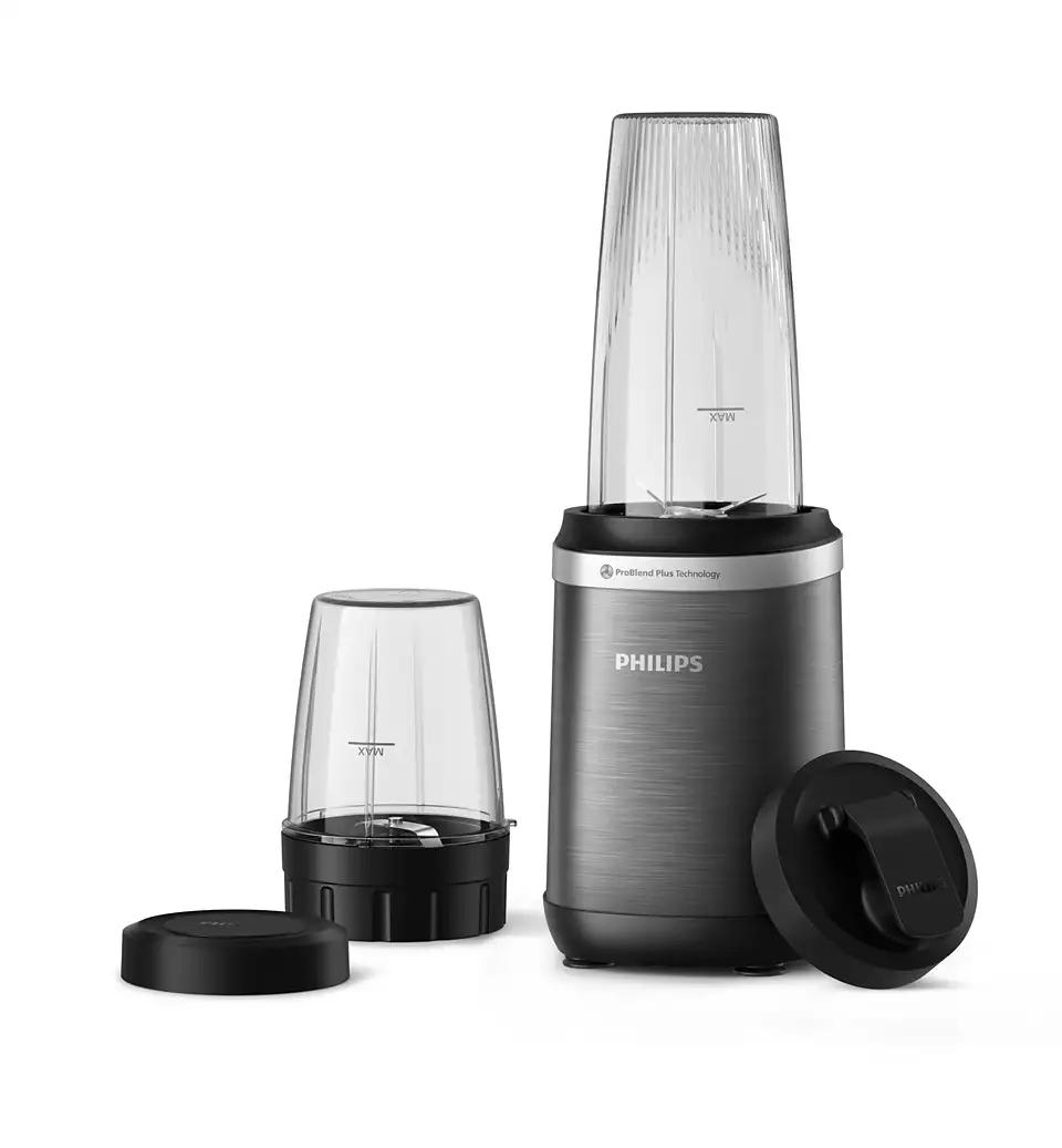 Philips Blender - HR2766/00 - Tabletop - 1000 W - Jar material Plastic - Jar capacity 0.7 + 0.3 L - Ice crushing - Black