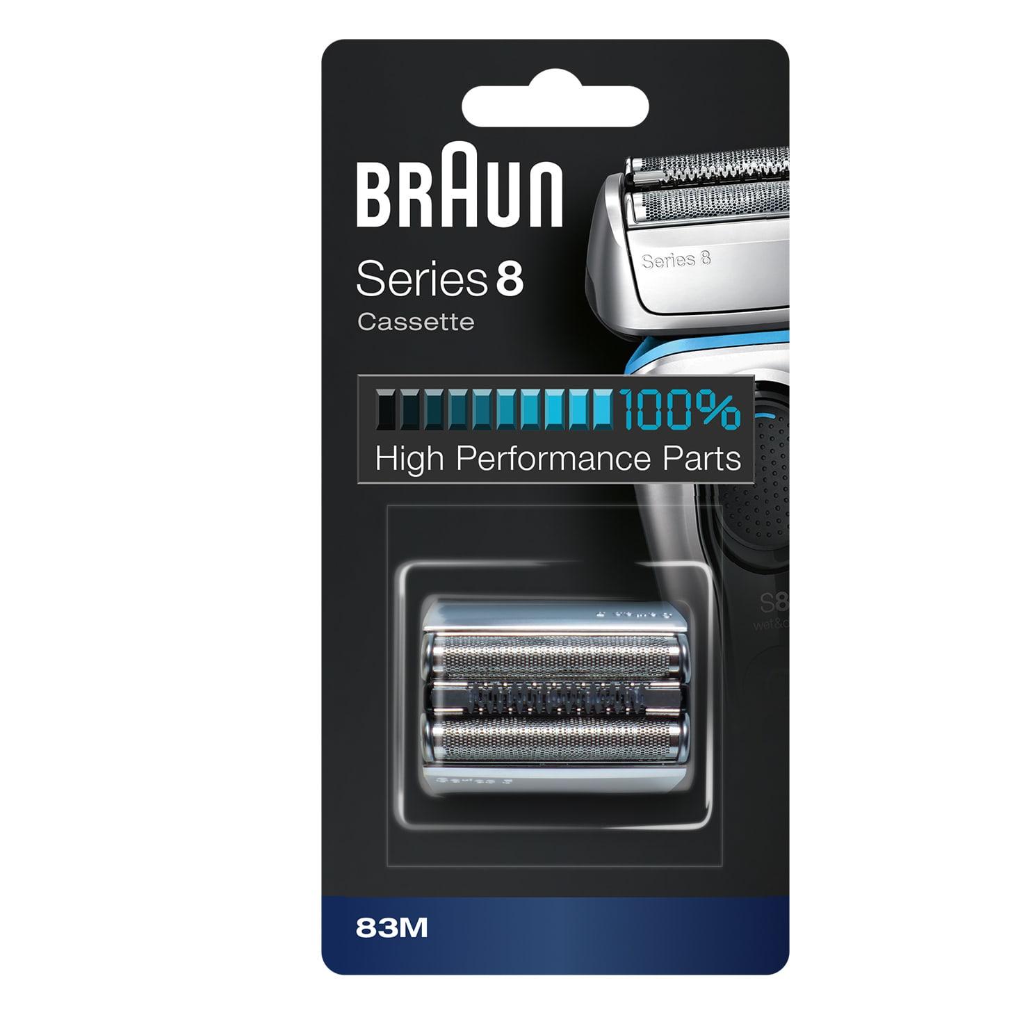 Braun - Shaver Replacement Head for Series 8, Silver - 83M