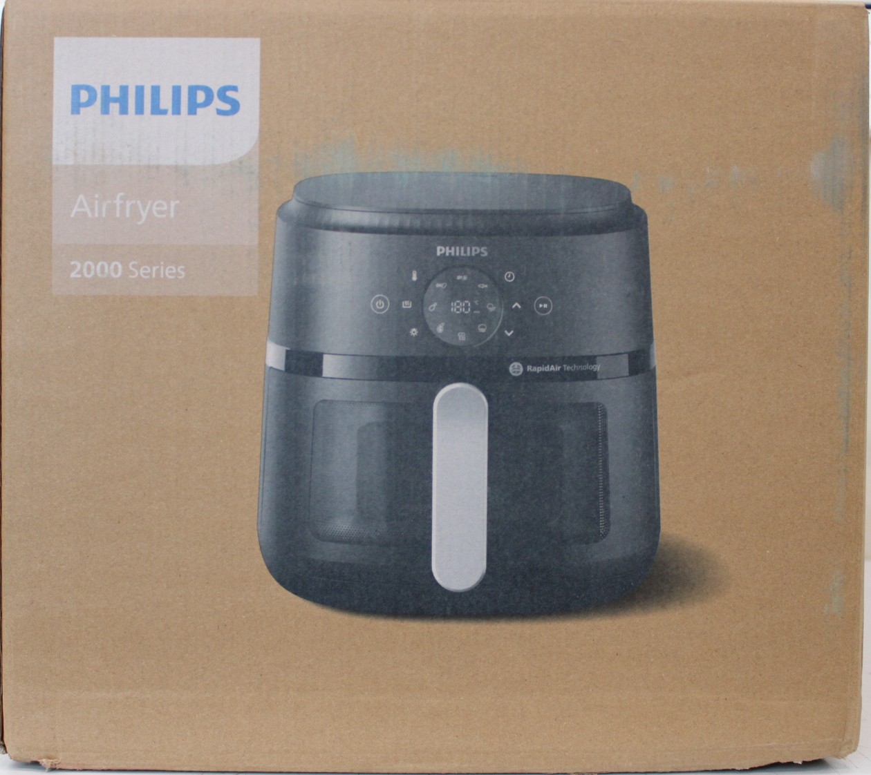 SALE OUT. Philips NA231/00 Airfryer, 1700 W, Pan volume 6.2 L, Black, Silver - Philips - Airfryer - NA231/00 - Power 1700 W - Capacity 6.2 L - Black/Silver - DAMAGED PACKAGING - 24 month(s)