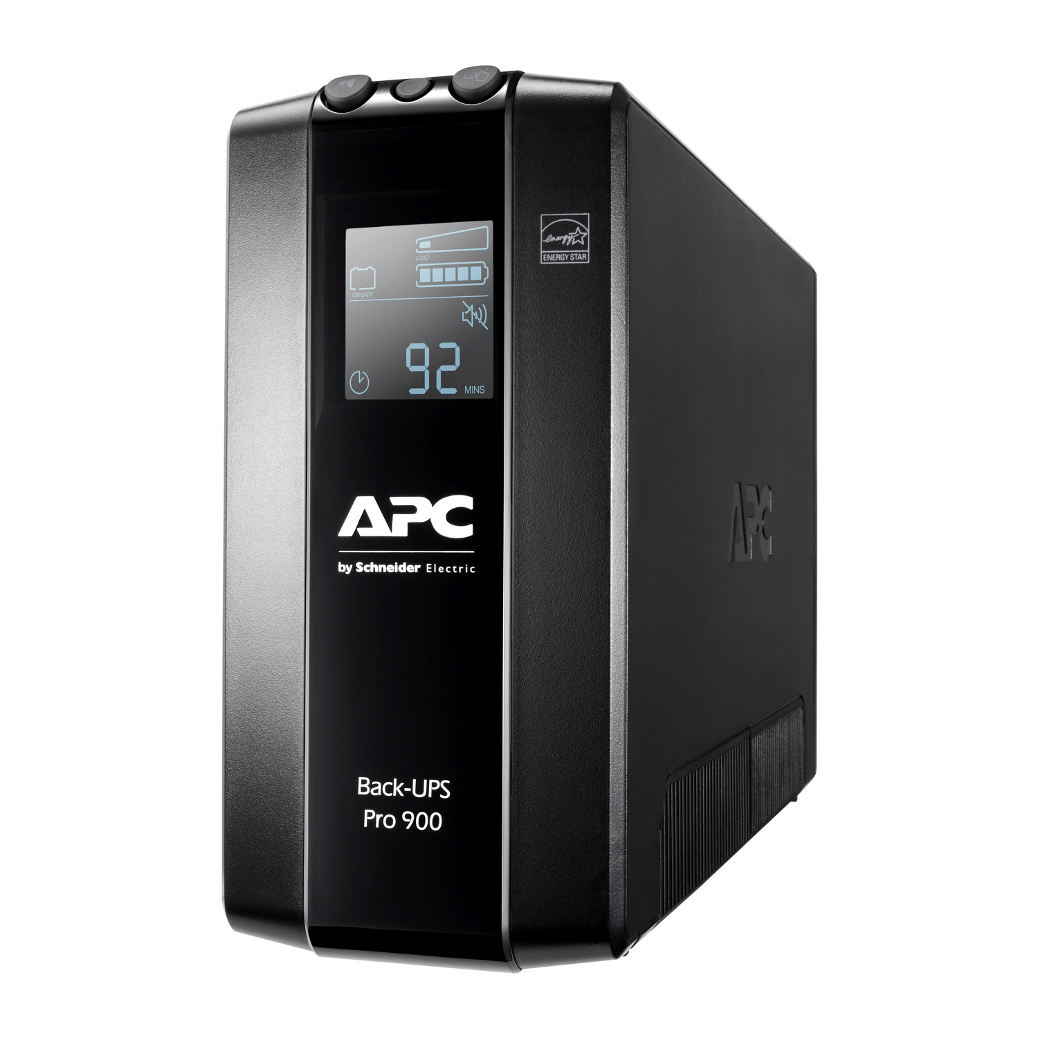 Schneider Electric APC Back-UPS Pro, Tower, 6x IEC C13 outlets, AVR, LCD, user-replaceable battery - BR900MI - 900 VA - 540 W - 230 V