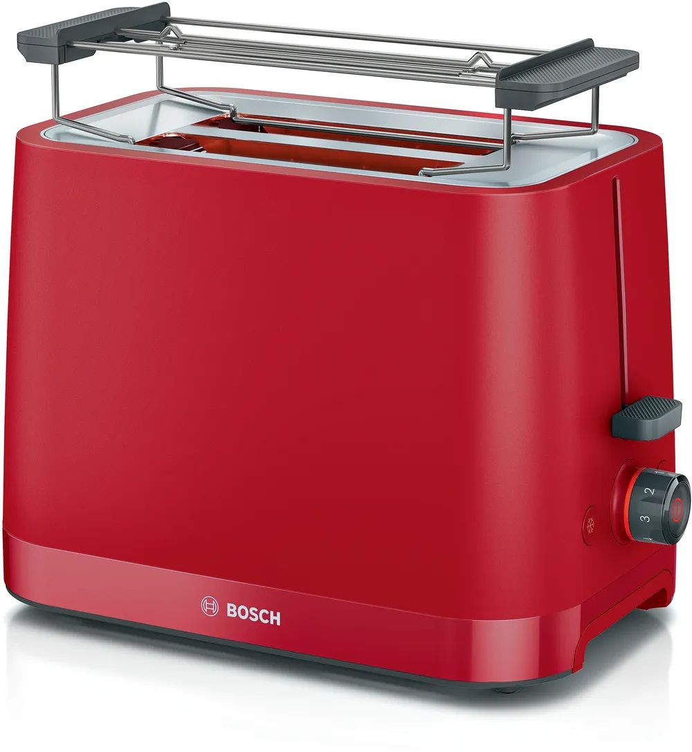 Bosch Compact Toaster - TAT3M124 MyMoment - Number of slots 2 - Housing material Plastic - Red