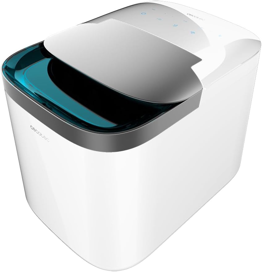 Cecotec - Ice Maker - Chillin' Ice 1500 - Power 150 W - Capacity 15 L - White