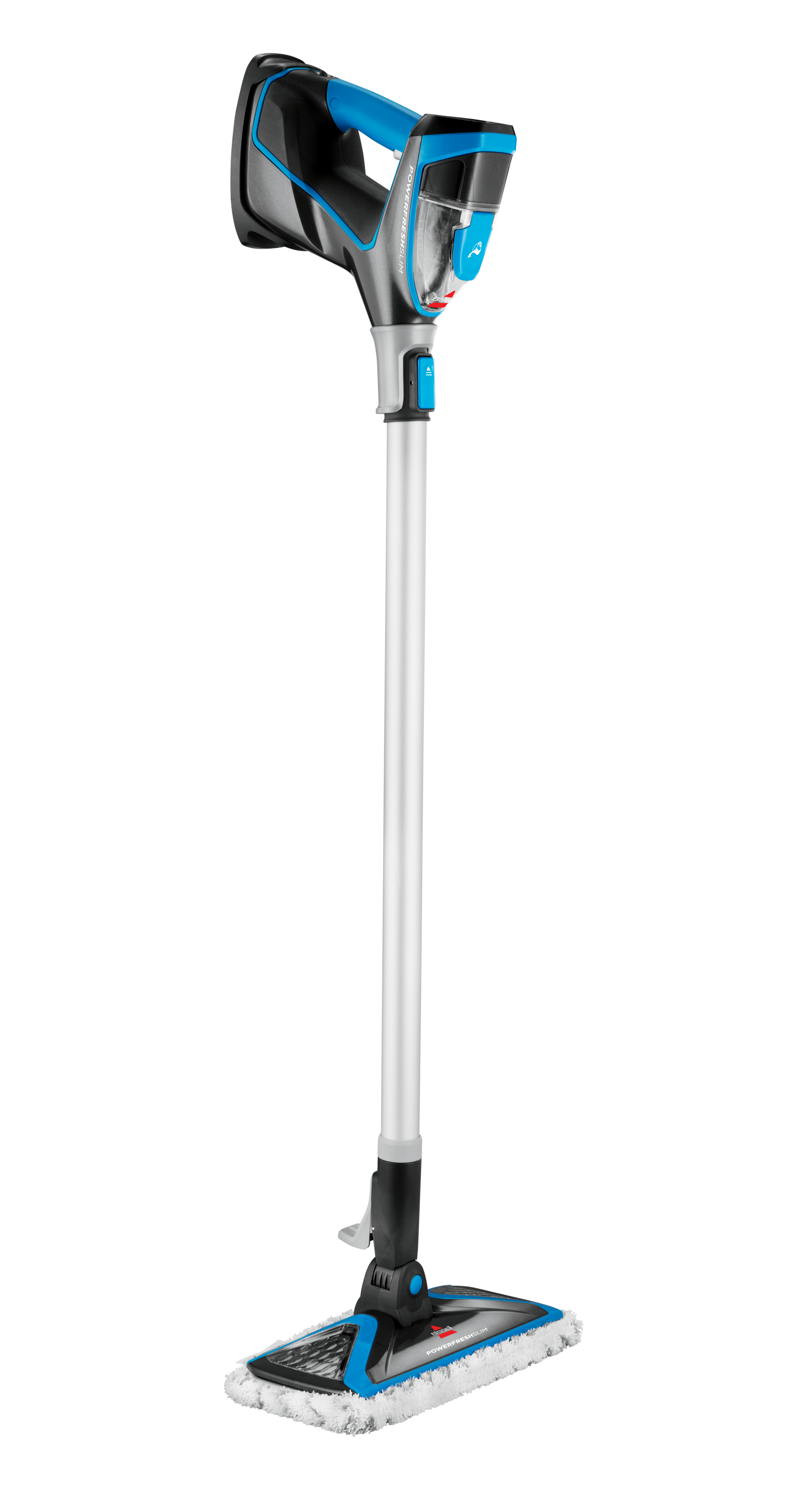 Bissell PowerFresh SlimSteam Mop - 4268N - Power 1600 W - Steam pressure 0.78/0.9 bar - Water tank capacity 0.3 L - Titanium/Bossanova Blue