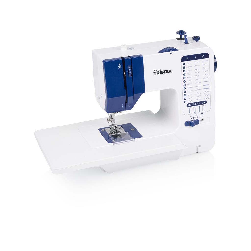 Tristar Sewing machine - SM-6005 - Number of stitches 38 - Number of buttonholes 1 - White/Blue