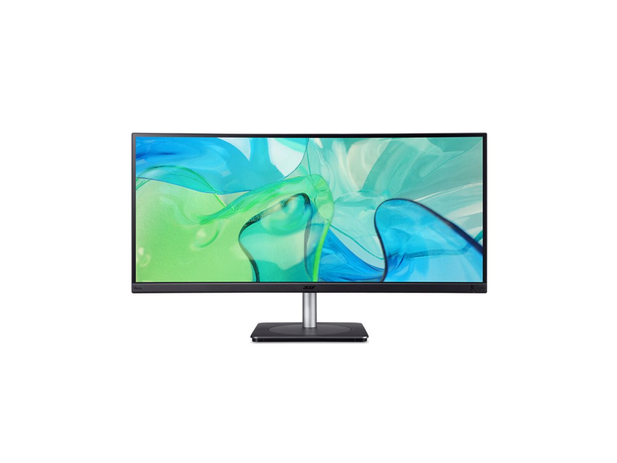 Acer - CB343CUR bemiiphuzx - 34 " - IPS - 21:9 - 60 Hz - 4 ms - 3440 x 1440 pixels - 300 cd/m² - HDMI ports quantity 2 - Black