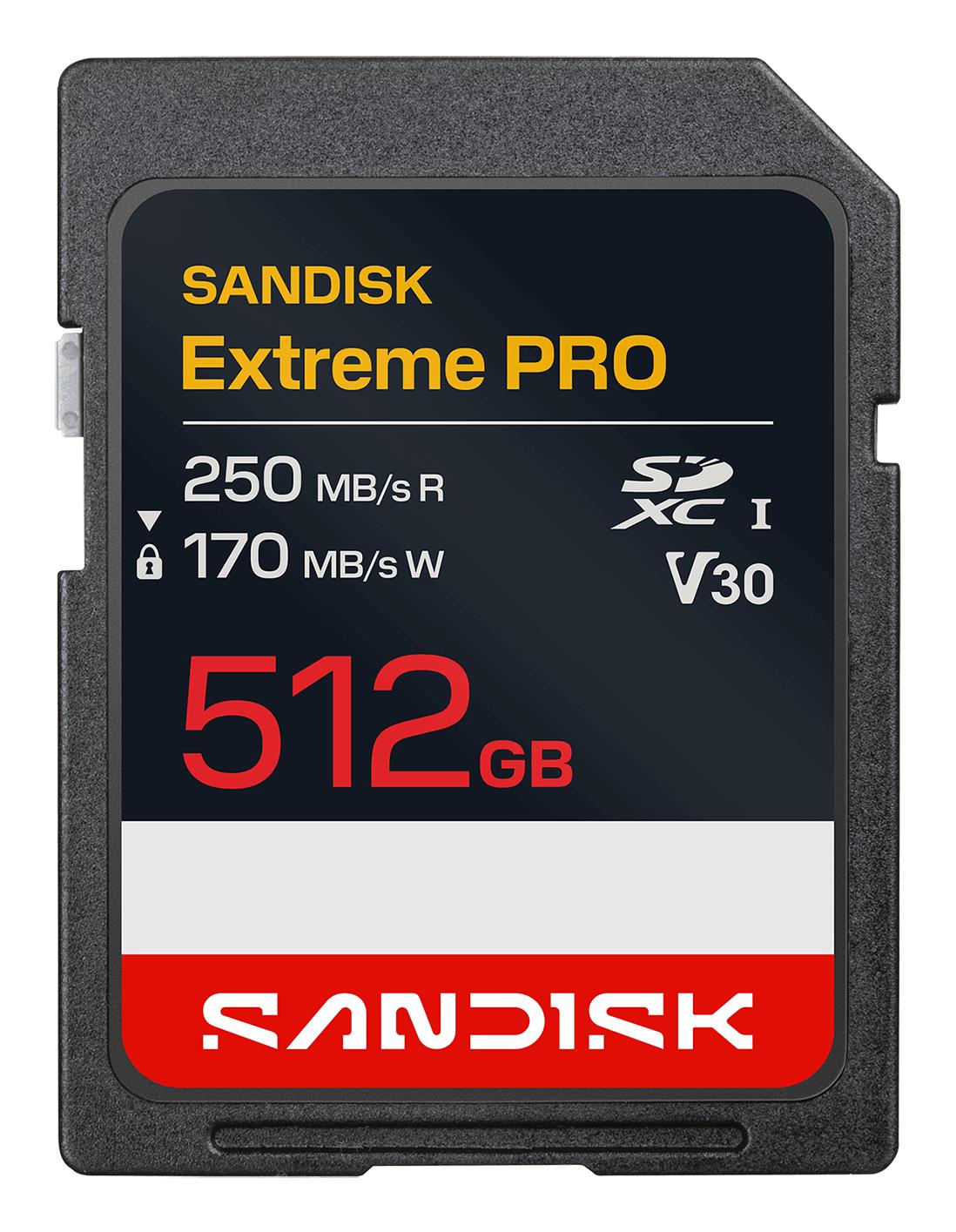 MEMORY SDXC 512GB UHS-1/SDSDXXJ-512G-GSCIN SANDISK
