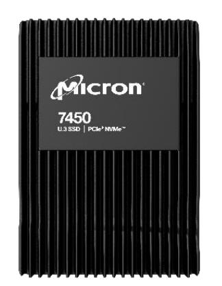 SSD|MICRON|SSD series 7450 MAX|12.8TB|PCIE|NVMe|NAND flash technology TLC|Write speed 5600 MBytes/sec|Read speed 6800 MBytes/sec|Form Factor U.3|TBW 70000 TB|MTFDKCC12T8TFS-1BC1ZABYYR