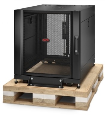APC NETSHELTER SX 12U SERVER RACK ENCLOSURE 600MM X 900MM W/ SIDES BLACK SHOCK PACKAGING