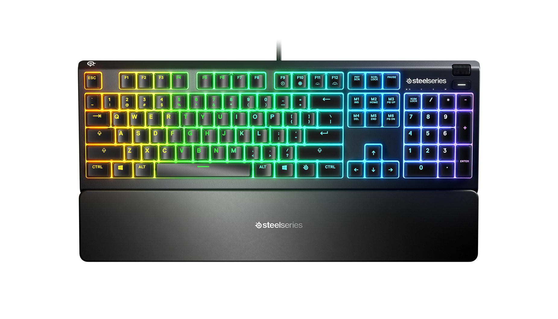 SteelSeries Apex 3 RGB - US layout keyboard