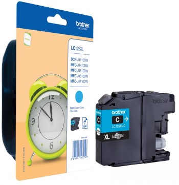 Brother LC-225XLC - Ink Cartridge - Cyan