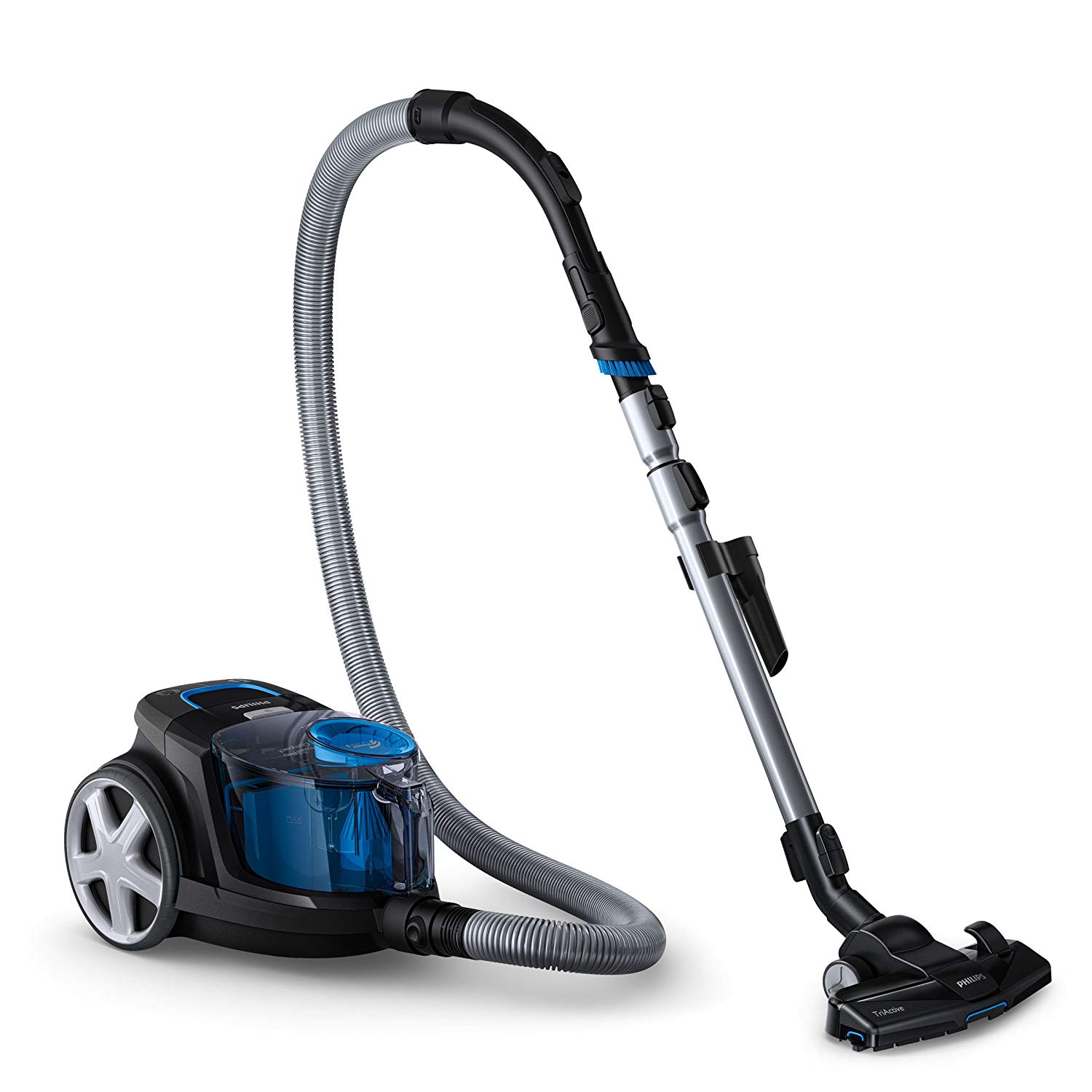 Philips - Vacuum cleaner - PowerPro Compact FC9331/09 - Bagless - Power 900 W - Dust capacity 1.5 L - Black