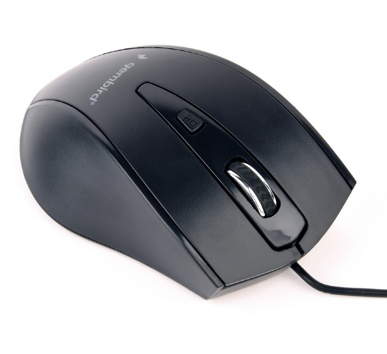 Gembird - Mouse - MUS-4B-02 - Standard - USB - Wired - Black