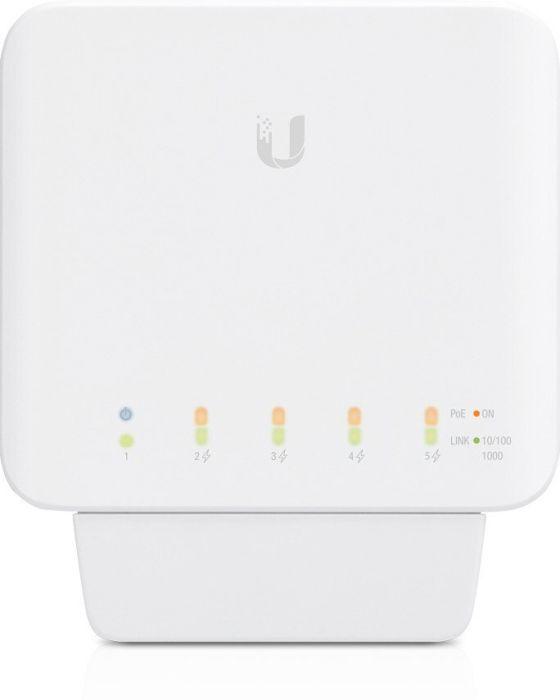Ubiquiti USW-Flex Indoor/outdoor 5Port Poe Gigabit Switch with 802.3bt Input Power Support - Ubiquiti