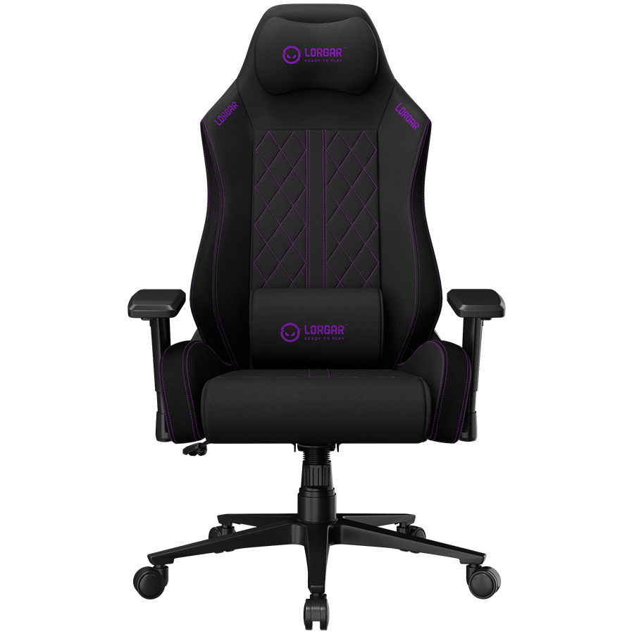 LORGAR CHA41 Fabric Gaming Chair Advanced Black/Purple
