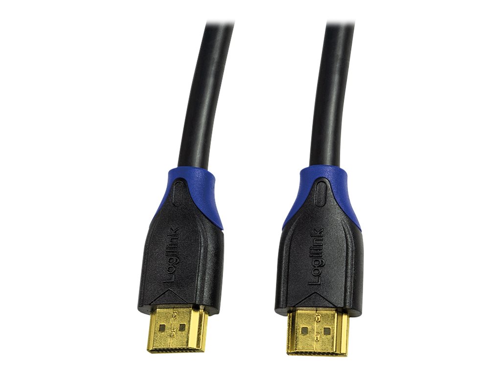 Logilink - Cable HDMI High Speed with Ethernet - CH0067 - HDMI Type A Male - HDMI Type A Male - HDMI to HDMI - 15 m