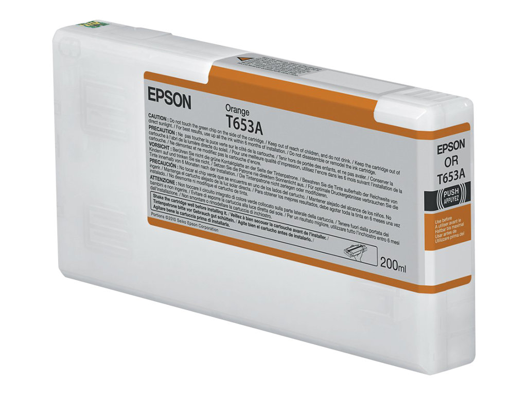 Epson T653A - Ink Cartridge - Orange