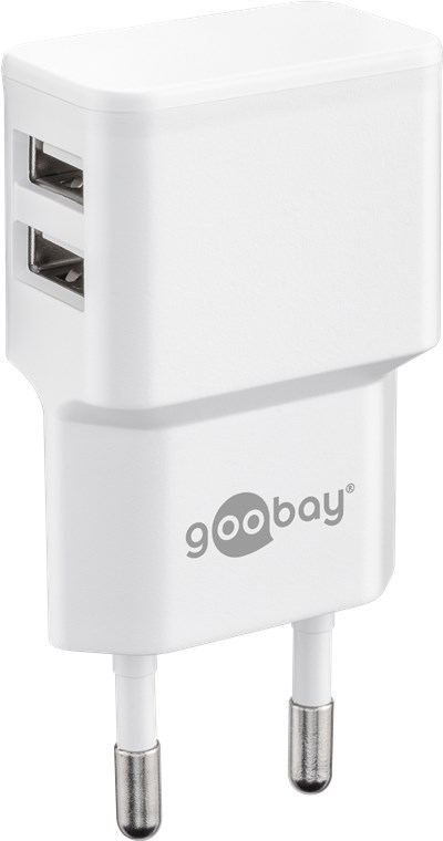 Goobay - 2.4 A - Dual USB charger - 44952