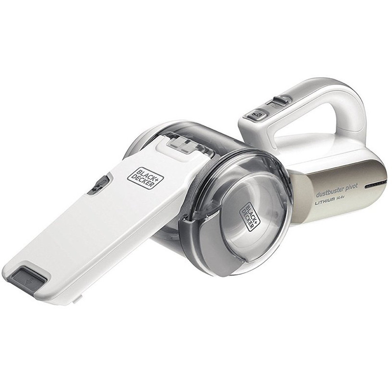 BLACK & DECKER - Vacuum Cleaner - PV1820L-QW - Cordless operating - Handstick - 18 V - Operating time (max) 13 min - White
