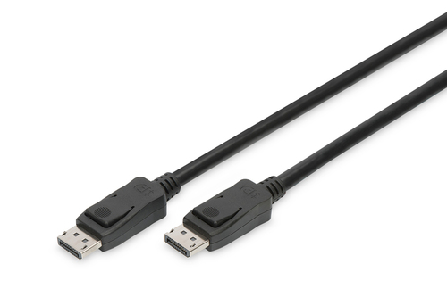 Digitus - DisplayPort Connection Cable - AK-340106-010-S - DisplayPort to DisplayPort DisplayPort Male (Version 1.3/1.4)