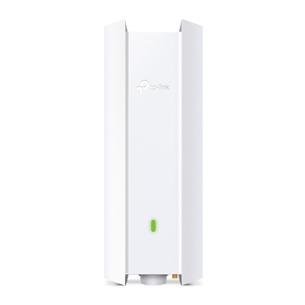 TP-LINK - AX1800 Indoor/Outdoor WiFi 6 Access Point - EAP610-Outdoor - 802.11ax - 2.4 GHz/5 GHz - 1201+574 Mbit/s - 10/100/1000 Mbit/s - Ethernet LAN (RJ-45) ports 1 - MU-MiMO Yes - PoE in - Antenna type Internal