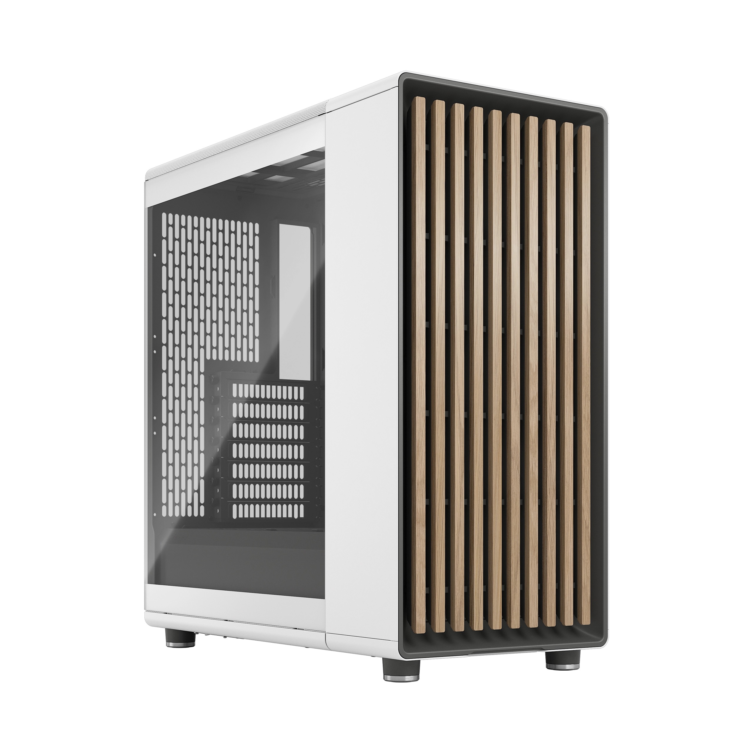 Fractal Design North Chalk White TG Clear Tint - Fractal Design