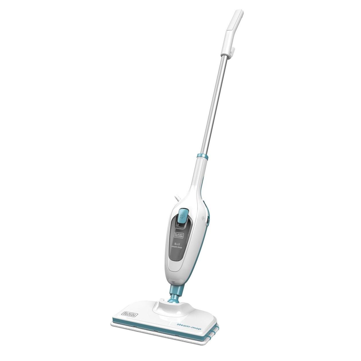 BLACK & DECKER - Steam Mop - FSMH13E5-QS - Corded operating - 1300 W - White