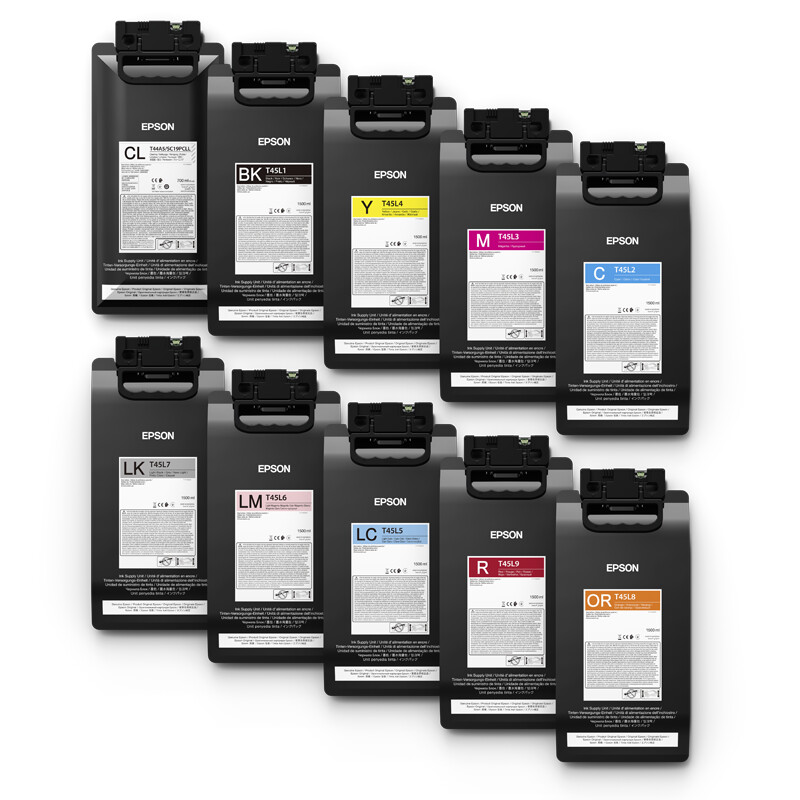 Epson UltraChrome GS3 T45N900 (1.5L) - Ink cartridge - Red