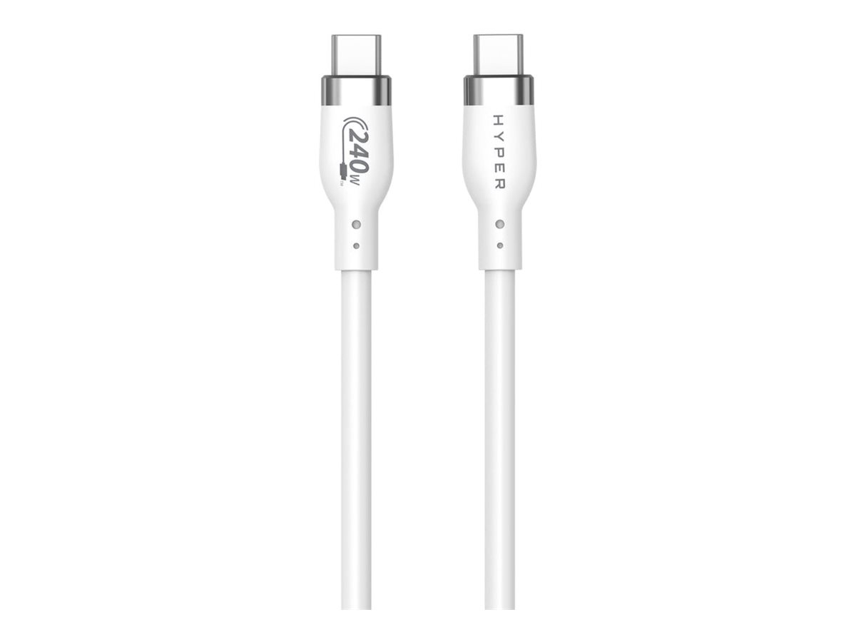 Hyper - 1M Silicone 240W USB-C Charging Cable - USB-C to USB-C