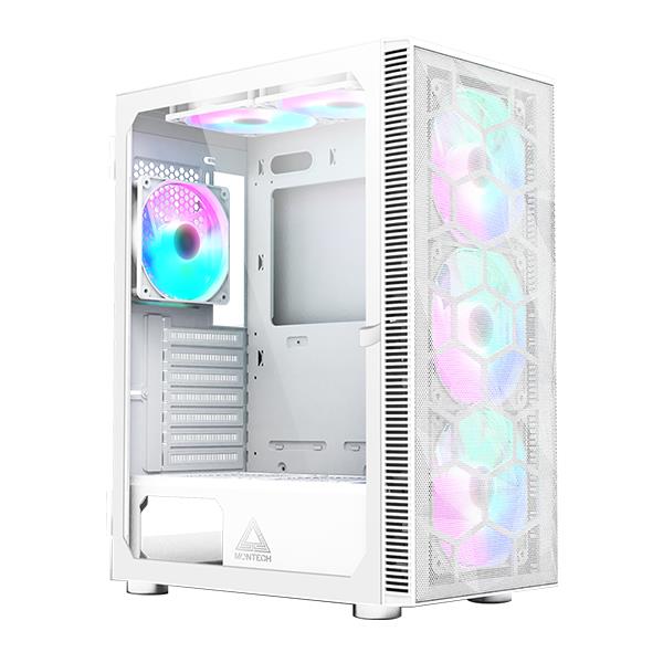 Case|MONTECH|X3 Mesh|MidiTower|Not included|ATX|MicroATX|MiniITX|Colour White|X3MESH(W)